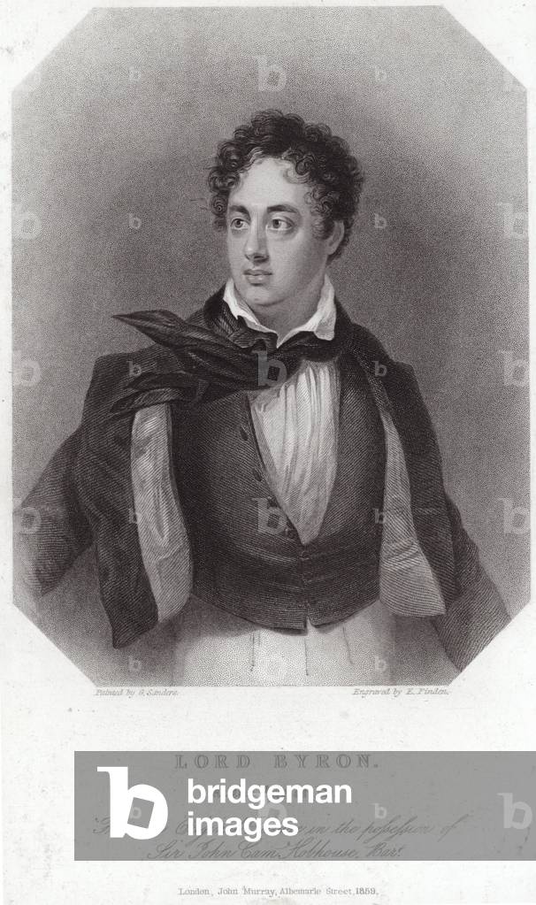 Portrait of Lord Byron (engraving)