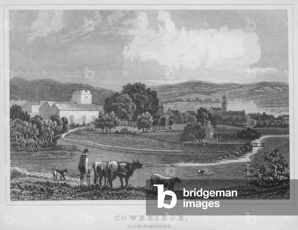 Cowbridge, Glamorganshire (engraving)