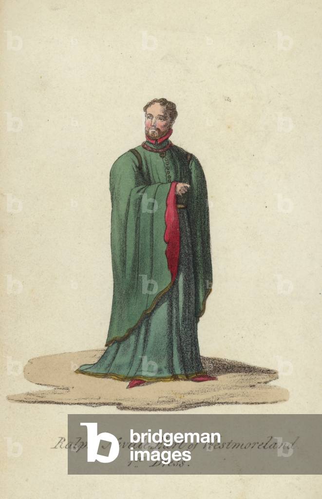 Ralph Neville (coloured engraving)