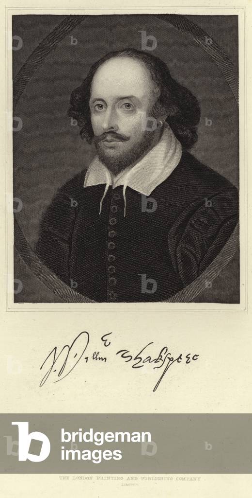 Portrait of William Shakespeare (engraving)