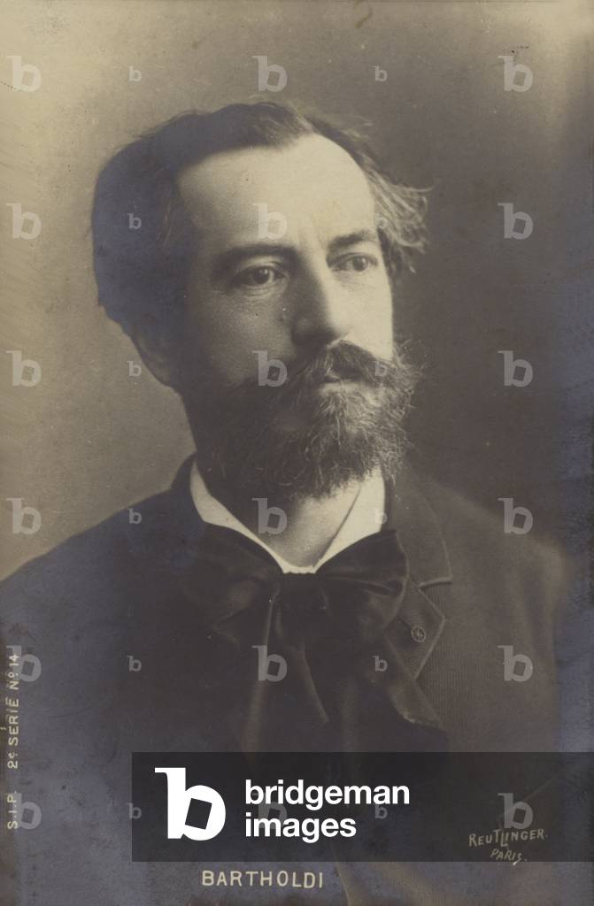 Bartholdi (b/w photo)