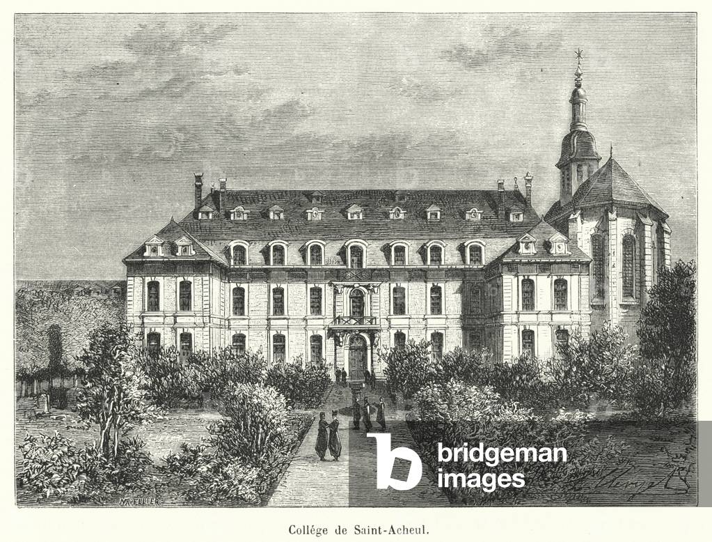 College de Saint-Acheul (engraving)