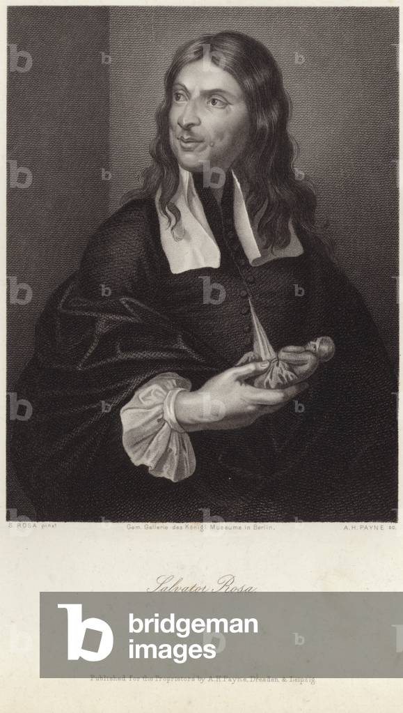 Portrait of Salvator Rosa (engraving)