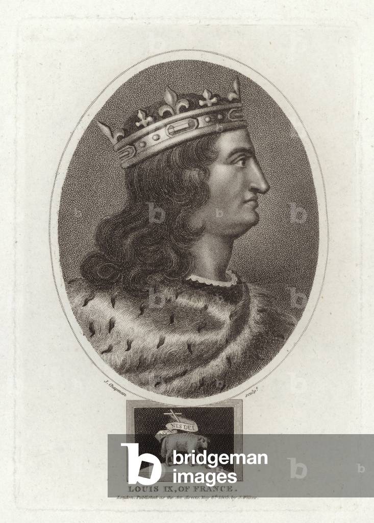Louis IX of France (engraving)