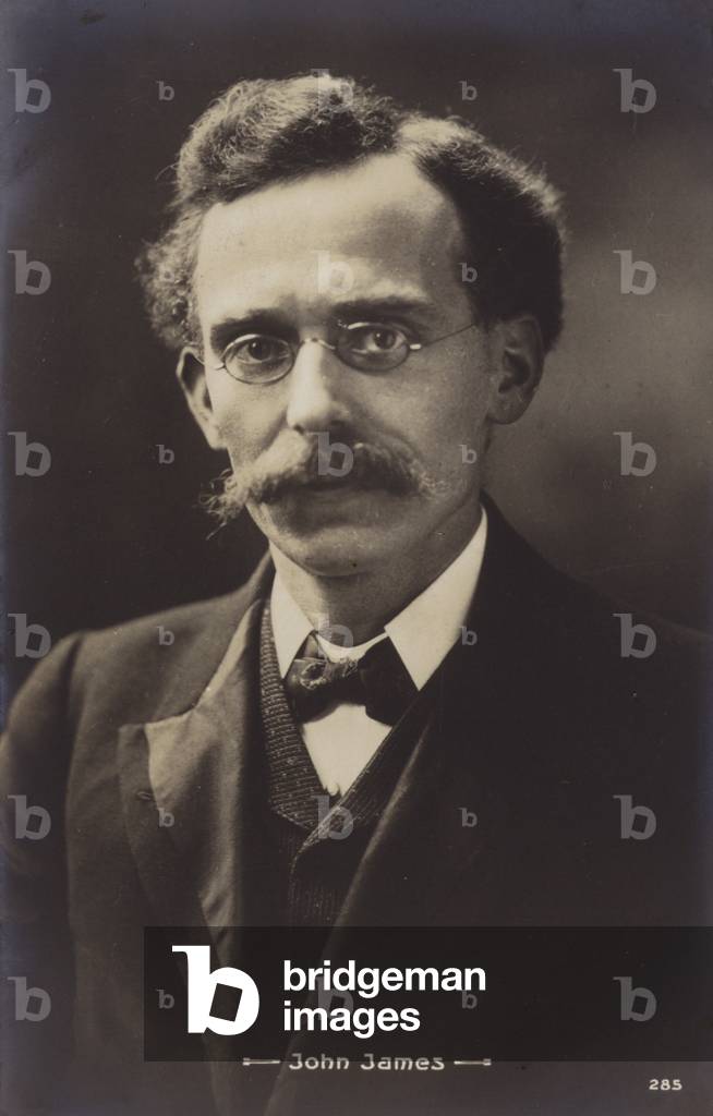 John James (b/w photo)