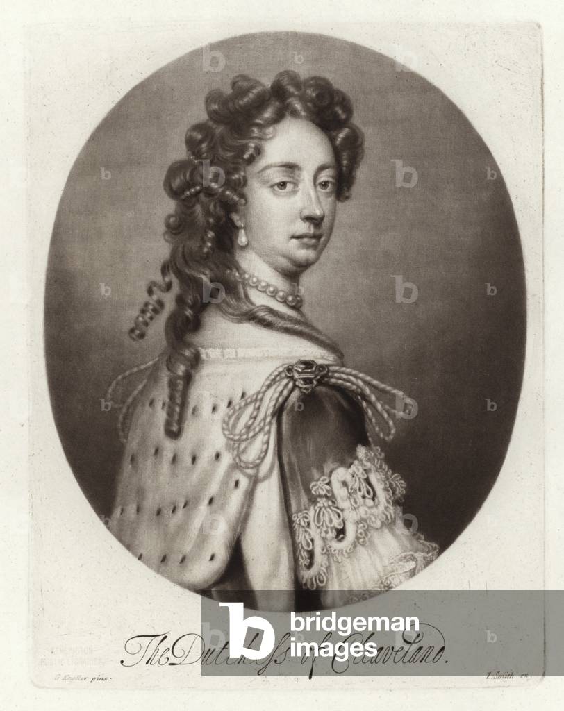 Portrait of Barbara Palmer, Duchess of Cleveland (engraving)