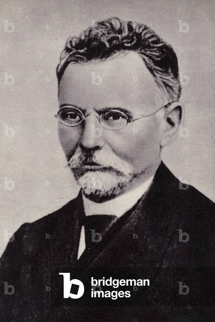 Boleslaw Prus, Polish novelist and philosopher (b/w photo)
