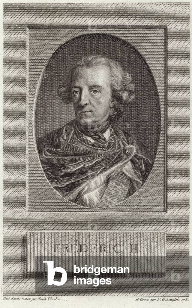 King Frederick II of Prussia (engraving)
