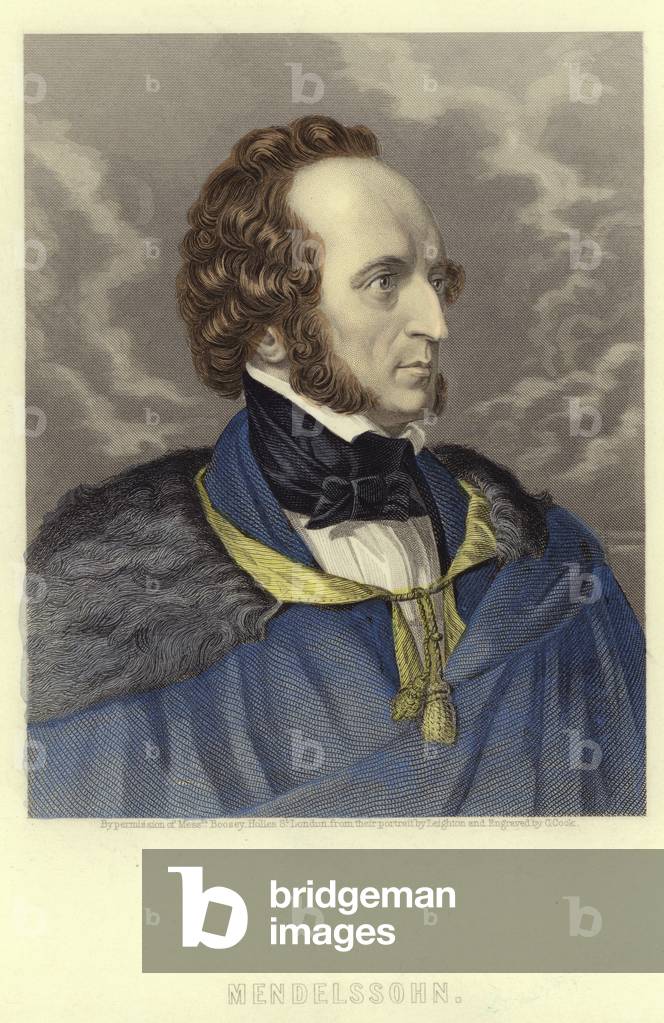 Felix Mendelssohn (engraving)