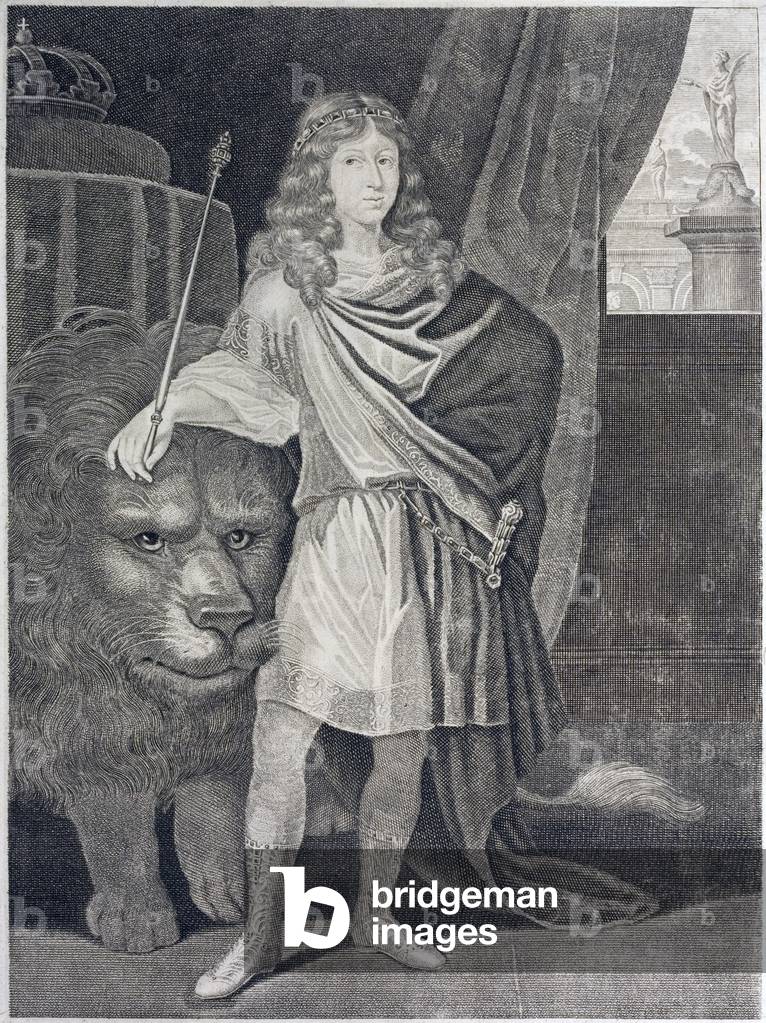 Charles XI, King of Sweden (engraving)