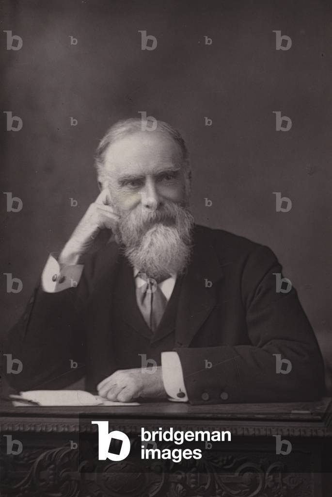 James Bryce, British jurist, historian and politician (b/w photo)