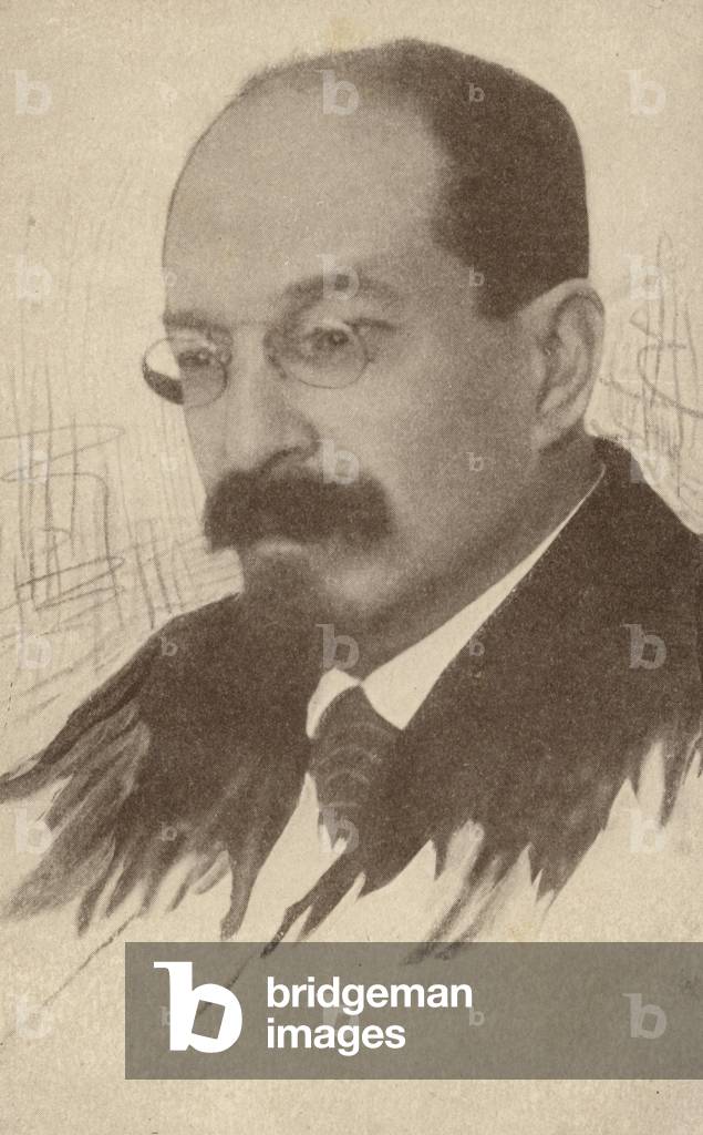 Anatoly Lunacharsky, Russian Marxist revolutionary and politician (b/w photo)