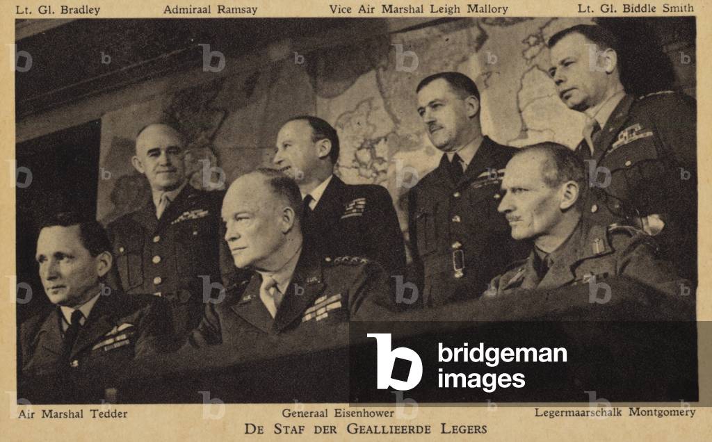The Allied Chiefs of Staff (b/w photo)