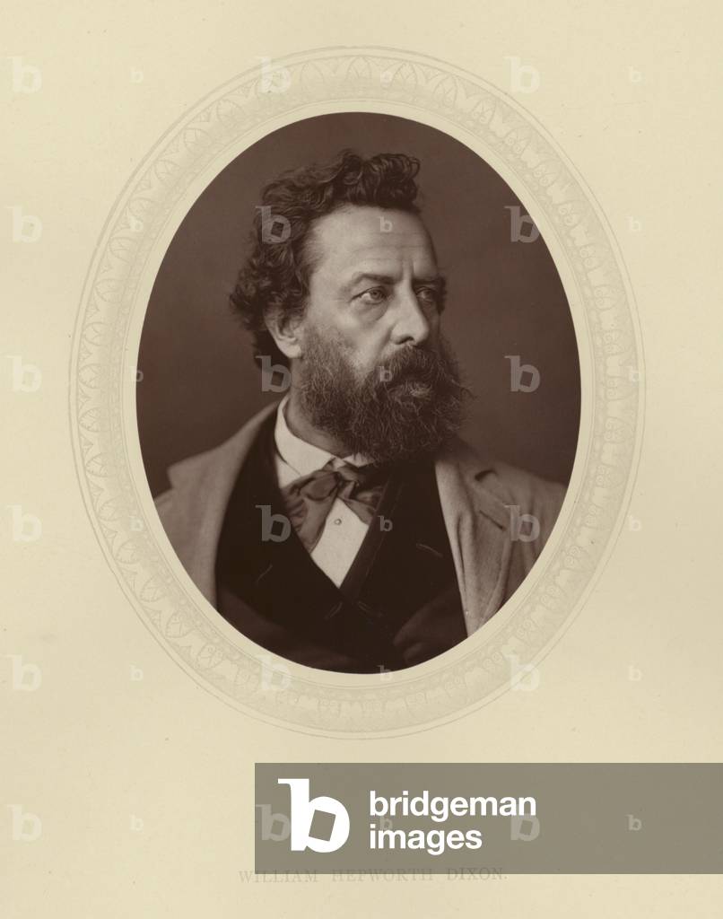 William Hepworth Dixon (b/w photo)