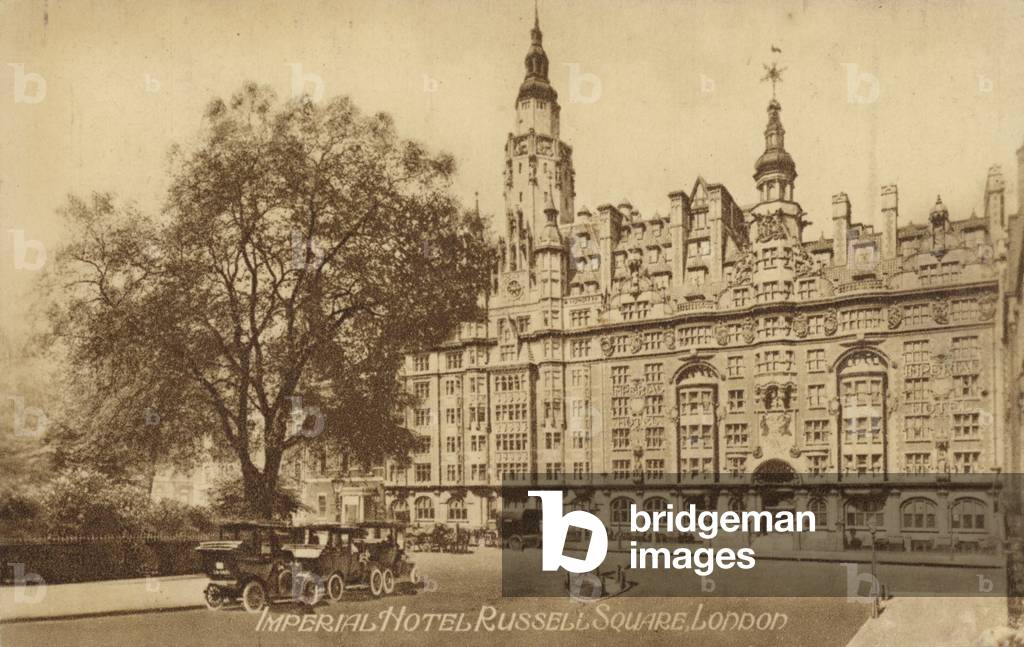 Imperial Hotel Russell Square, London (b/w photo)