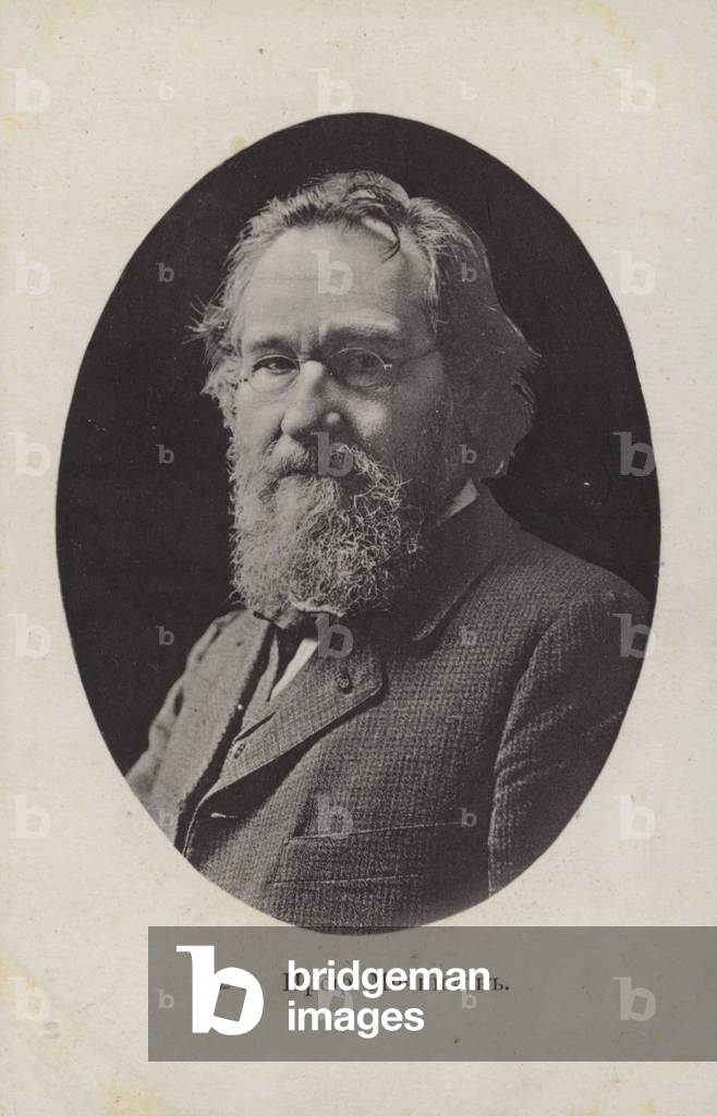 Ilya Mechnikov, Russian biologist (b/w photo)