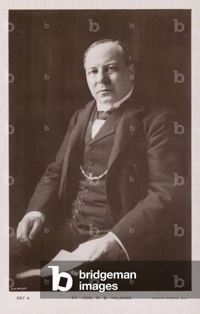 Richard Haldane (b/w photo)