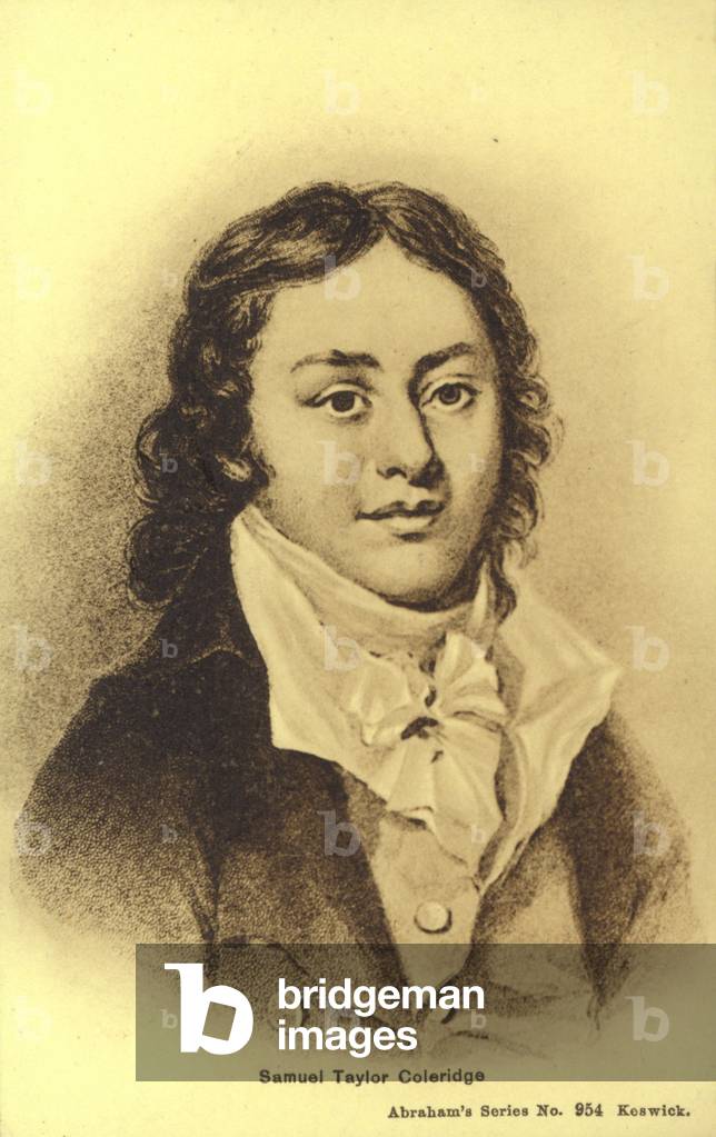 Samuel Taylor Coleridge (1772-1834), English poet (litho)