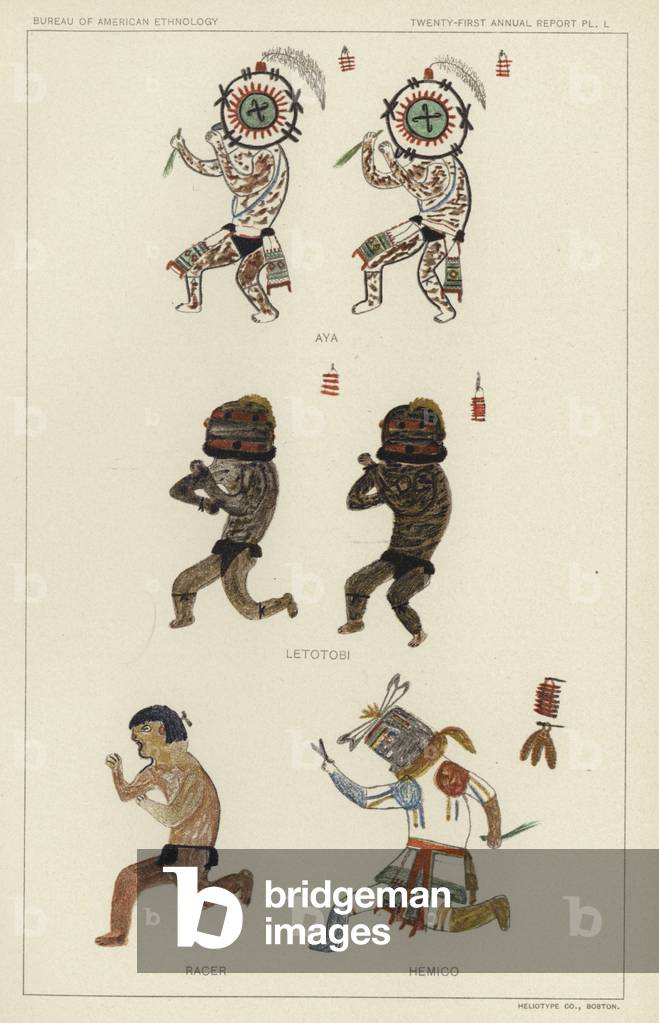 Aya, Letotobi, Racer, Hemico (colour litho)