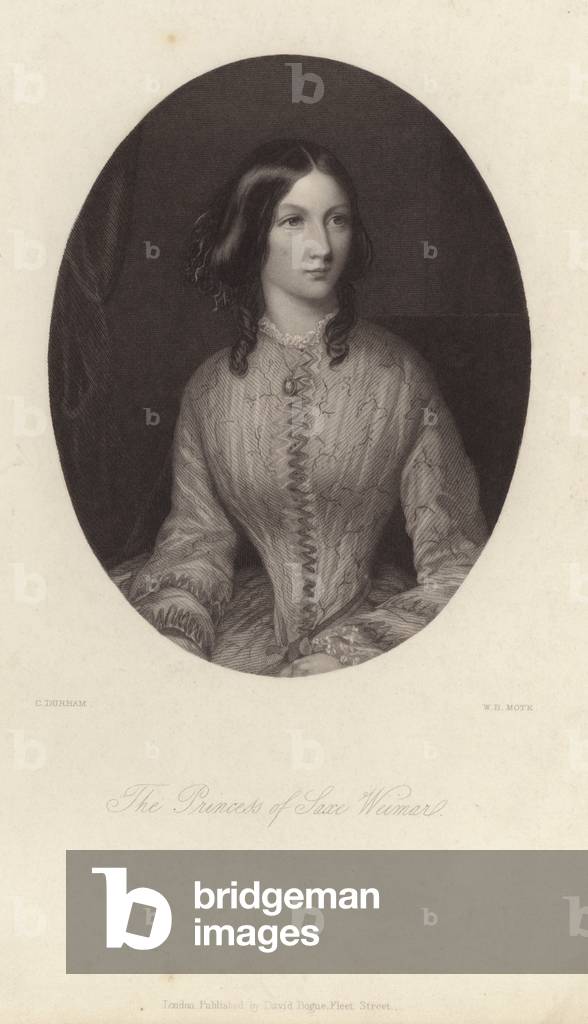 Augusta of Saxe-Weimar-Eisenach (engraving)