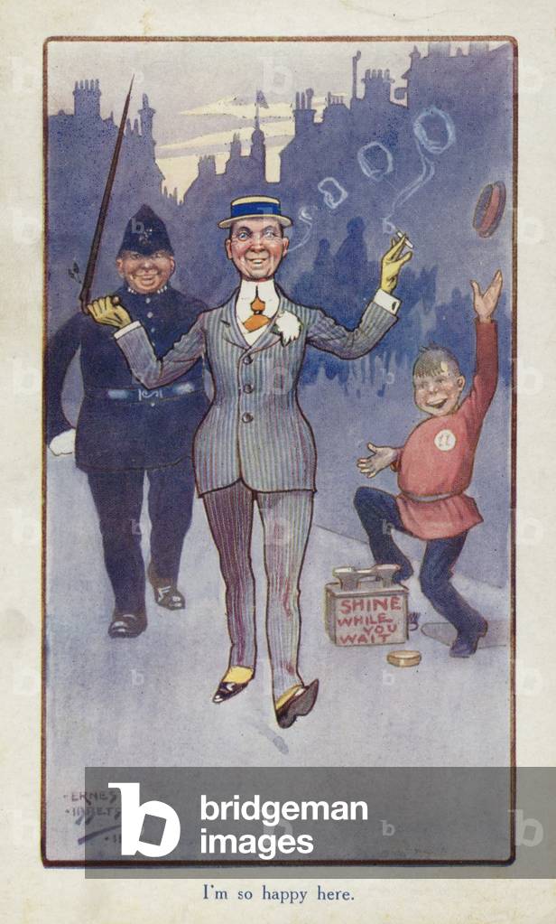 I'm so happy here (colour litho)