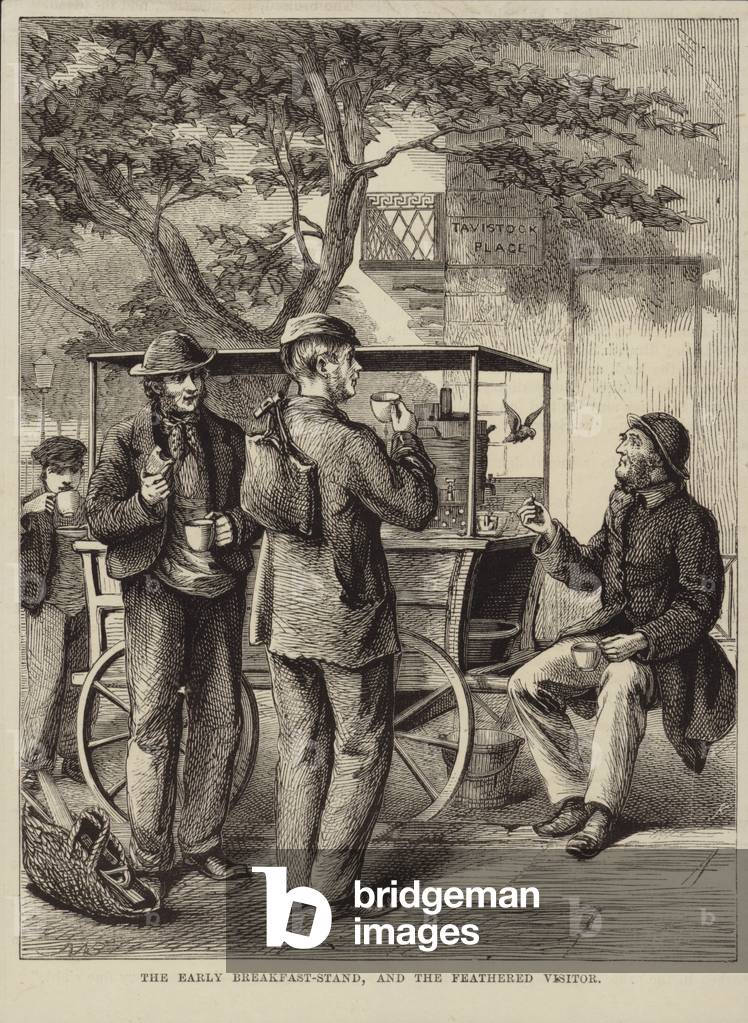 The Early Breakfast-Stand (engraving)