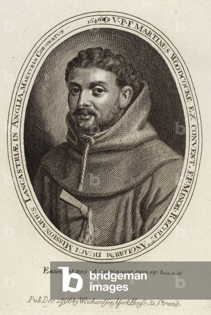 The Blessed John Woodcock (engraving)