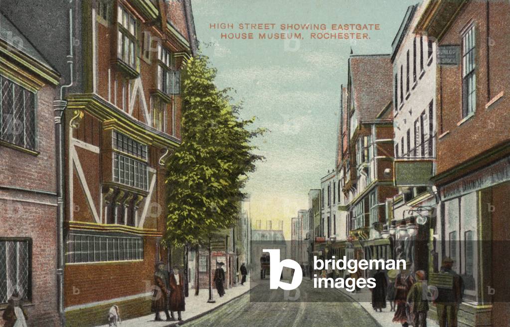 High Street showing Eastgate House Museum, Rochester (photo)