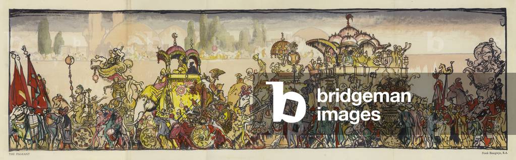 Imperial pageant (colour litho)