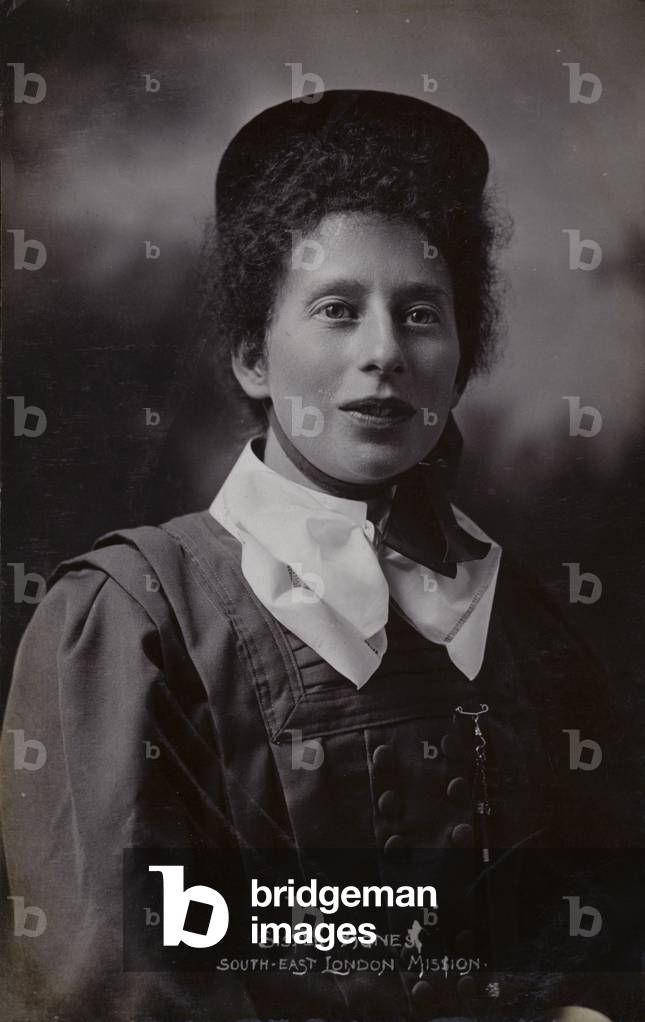 Sister Agnes, South-East London Mission (b/w photo)