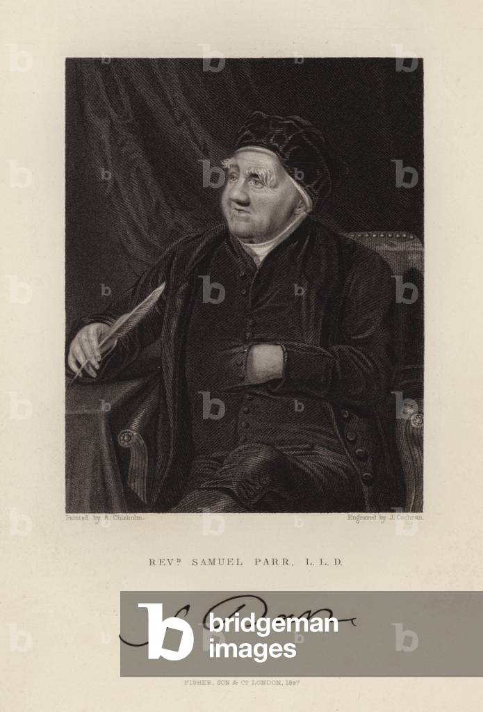 Reverend Samuel Parr (engraving)