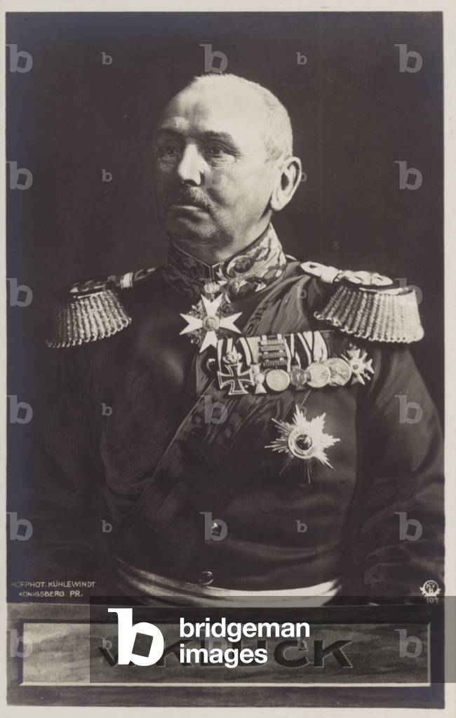 General von Kluck (b/w photo)
