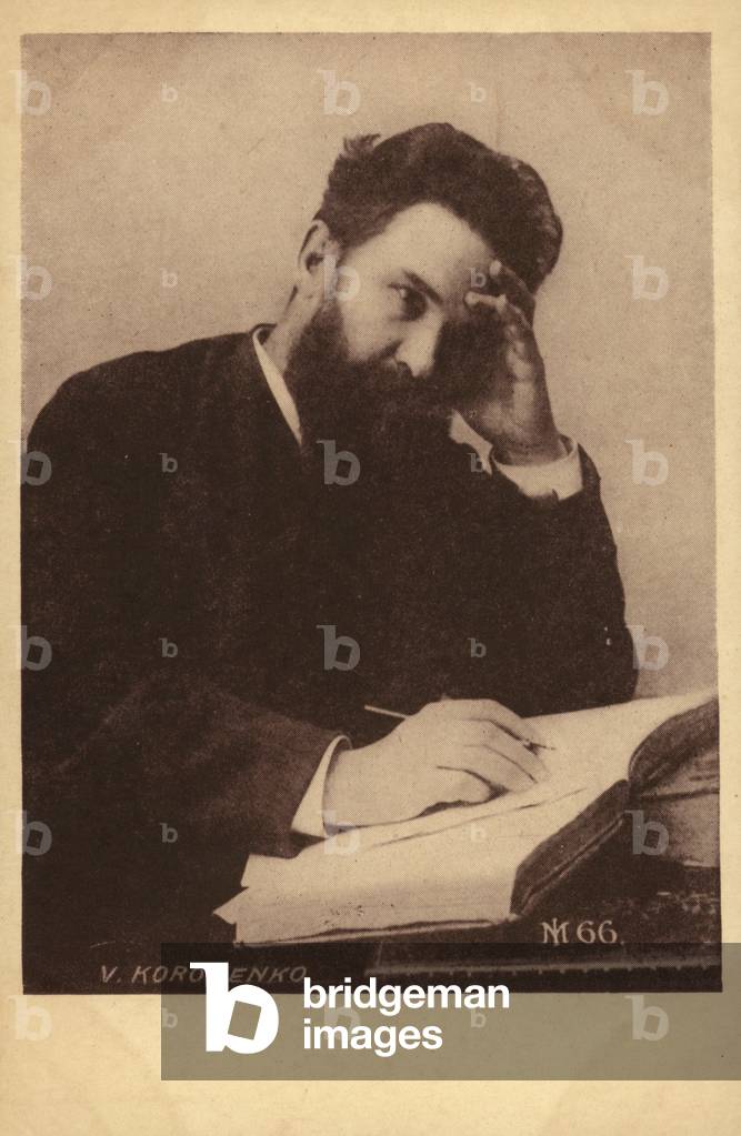 Vladimir Korolenko, Russian writer and journalist (b/w photo)