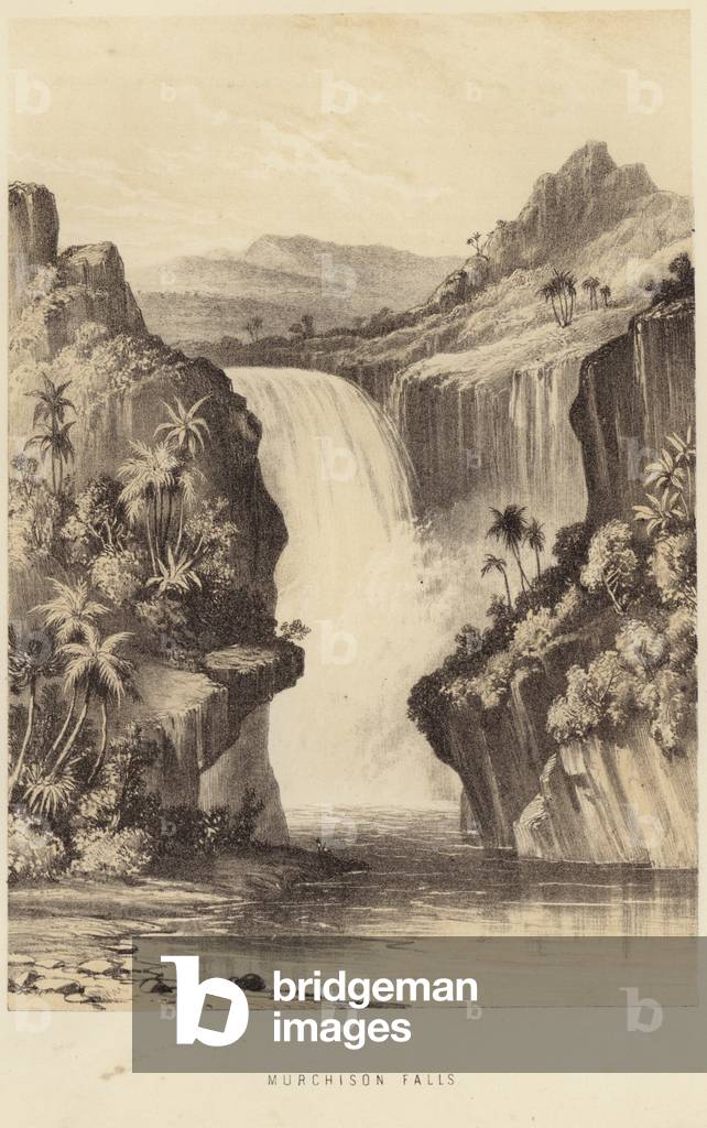 Murchison Falls (litho)