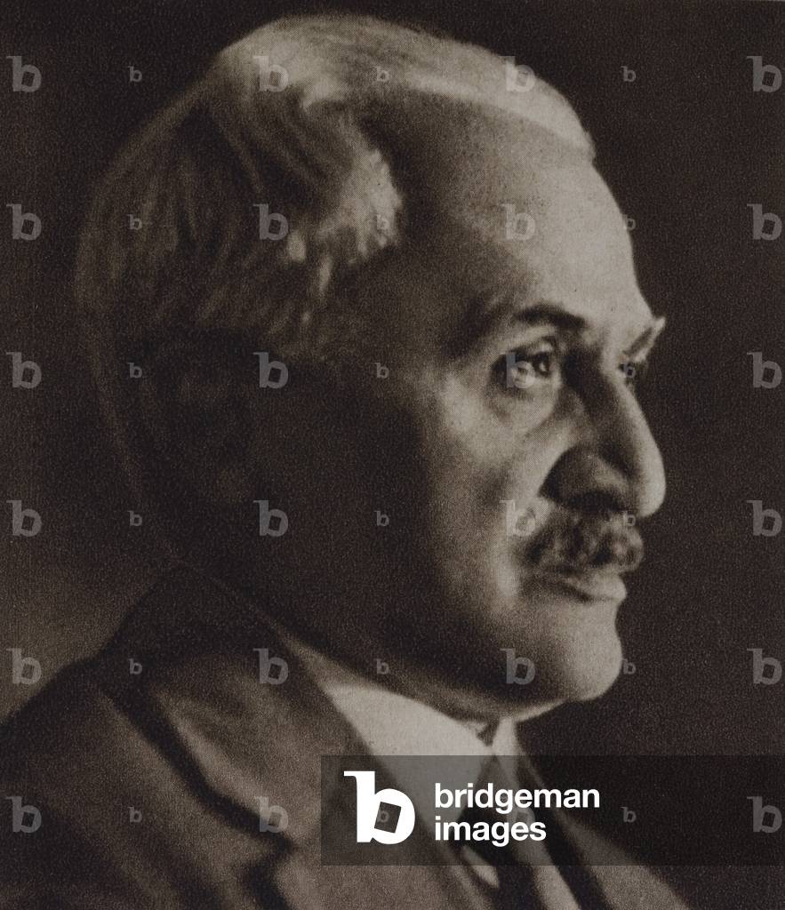 Waclaw Berent, Polish novelist (b/w photo)