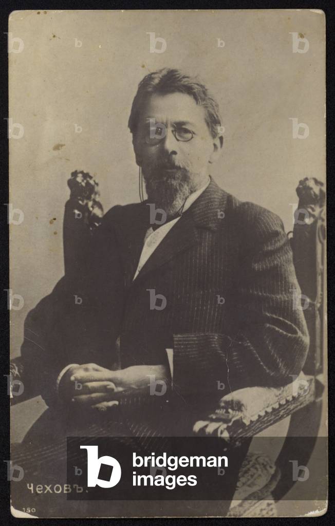 Anton Chekhov (1860-1904), Russian playwright and short story writer (b/w photo)