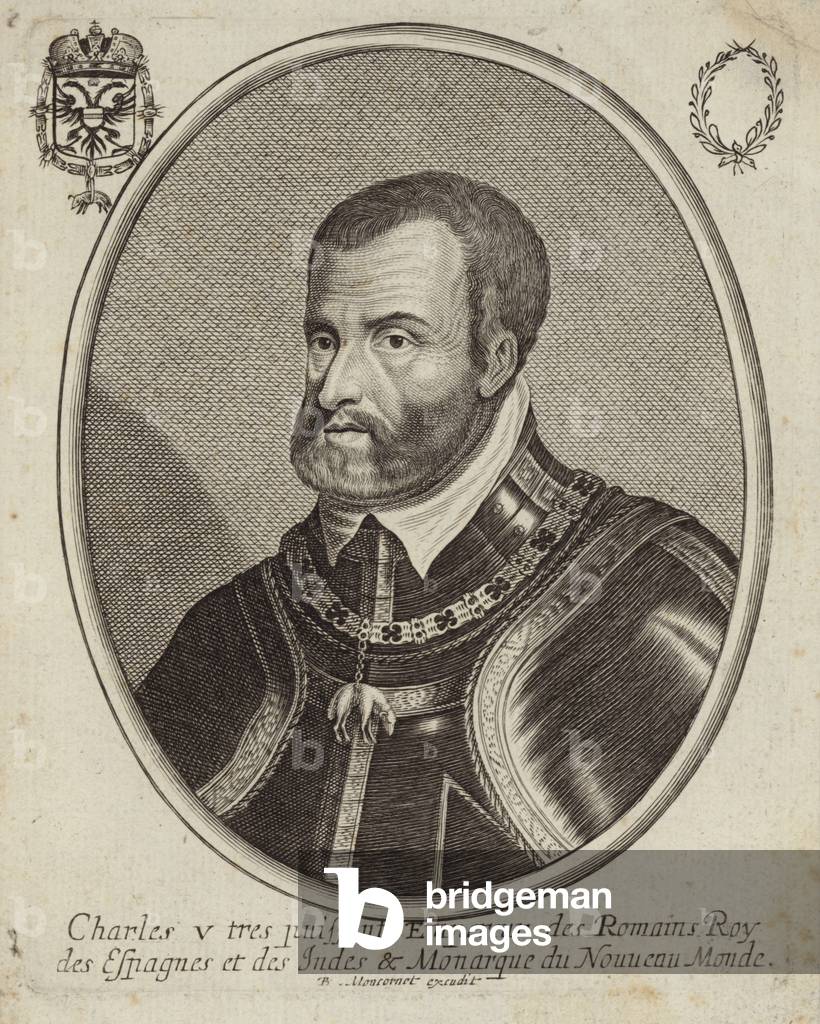 Portrait of Charles V, Holy Roman Emperor (engraving)