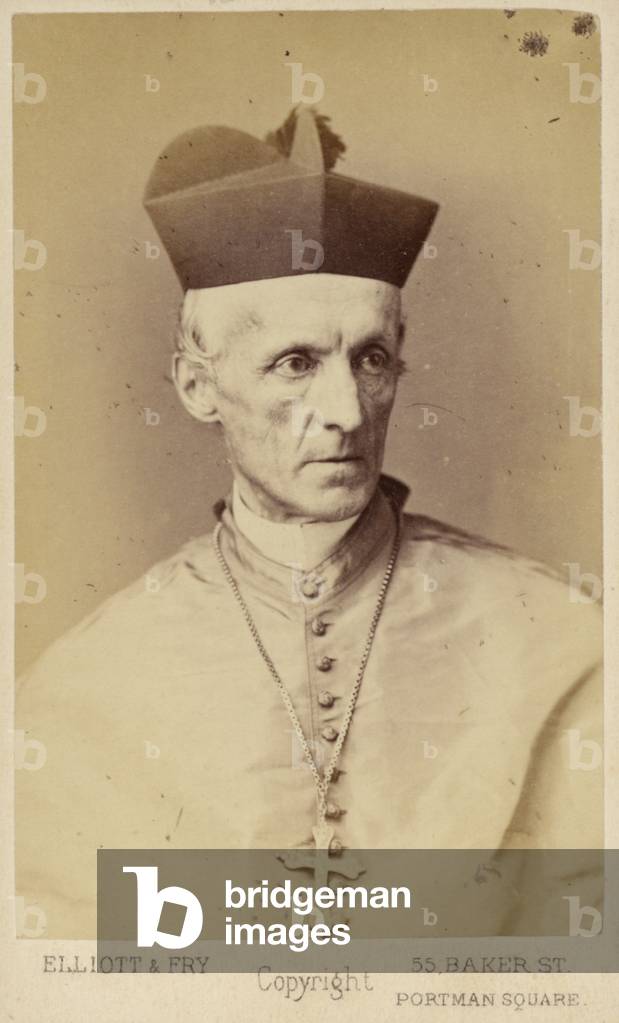 Henry Edward Manning (b/w photo)