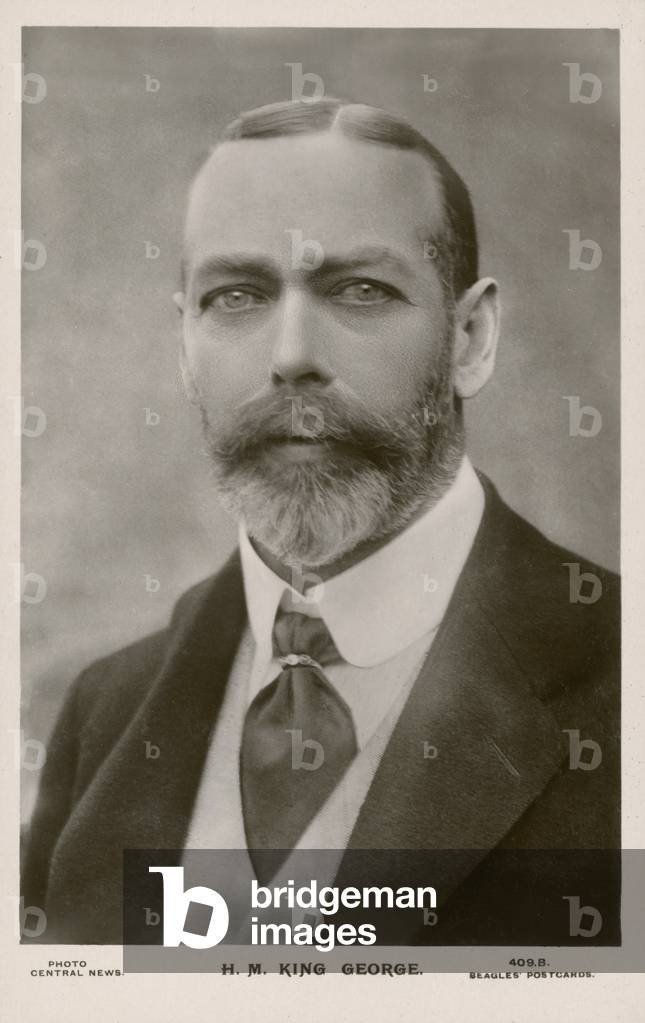 King George V (b/w photo)