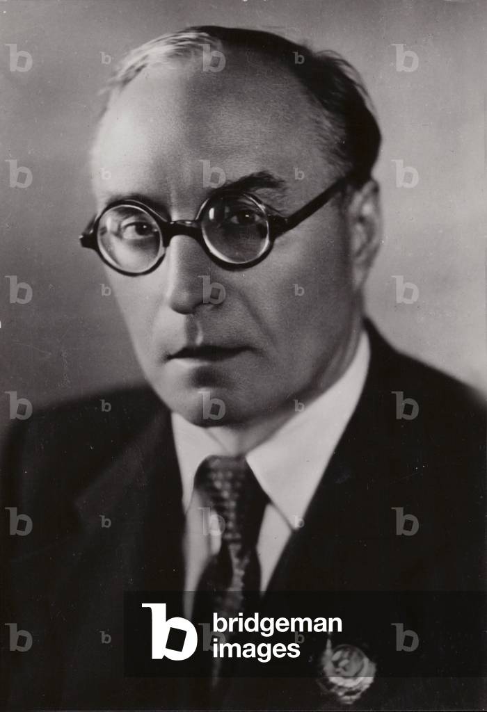Alexander Vasilievich Sveshnikov, art director of the State Russian Song Choir (b/w photo)