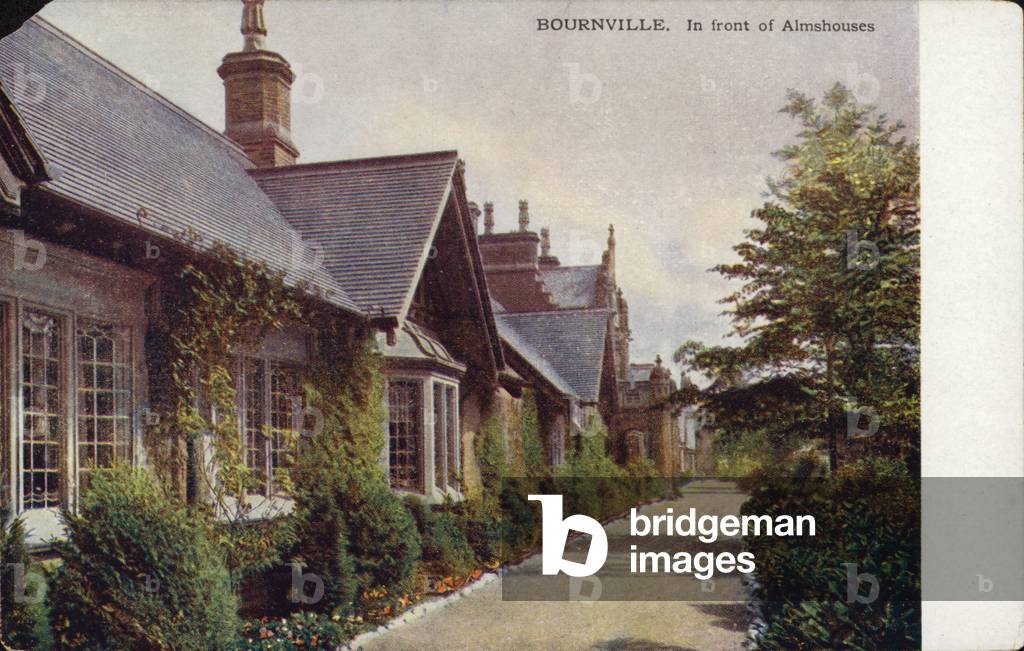 Almshouses in Bournville (photo)