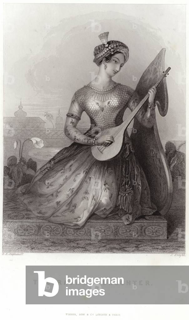 The Rajah's Daughter (engraving)
