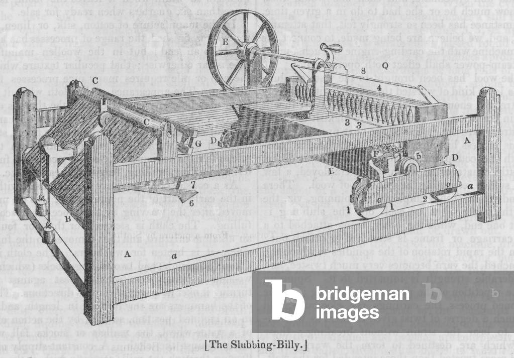 The Slubbing-Billy (engraving)