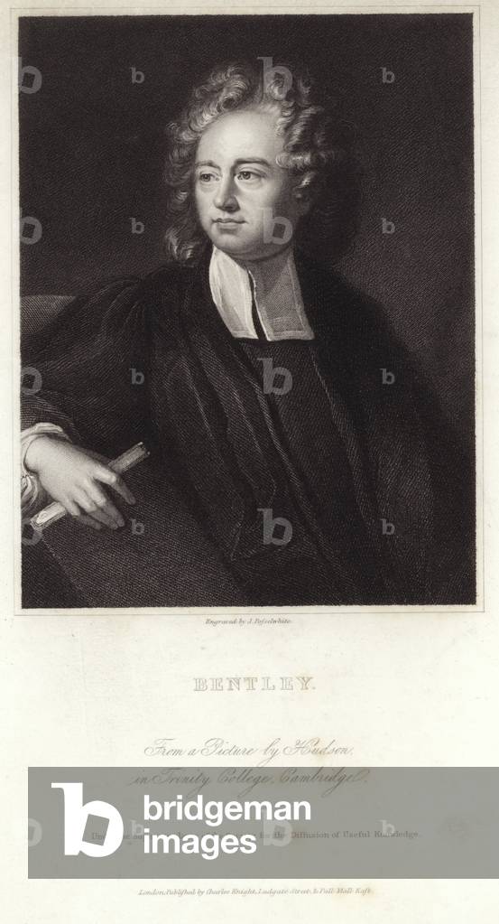 Portrait of Richard Bentley (engraving)