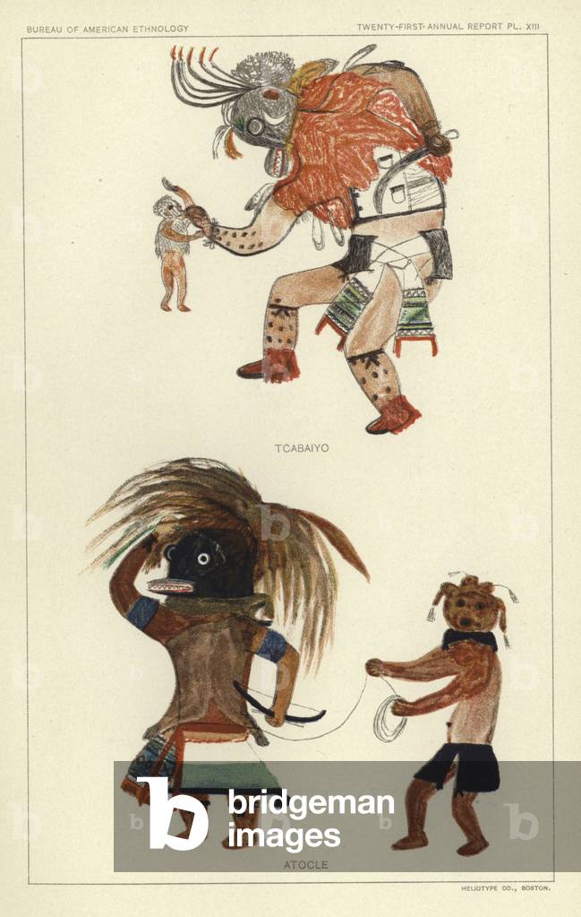 Tcabaiyo, Atocle (colour litho)