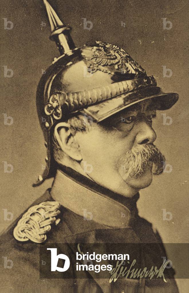 Otto von Bismarck (b/w photo)