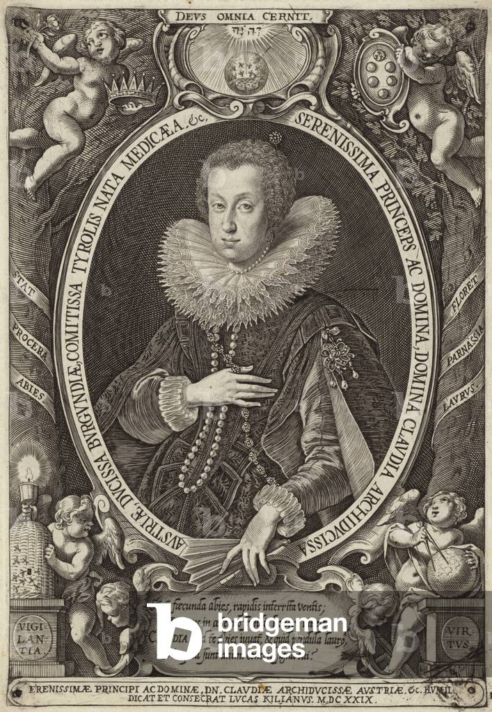 Claudia de Medici (engraving)