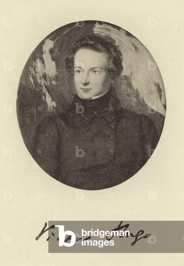 Portrait of Victor Hugo (litho)