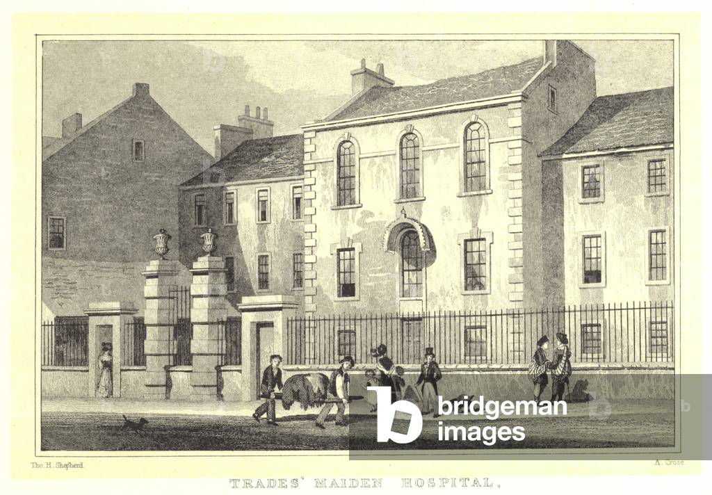Trades' Maiden Hospital (engraving)