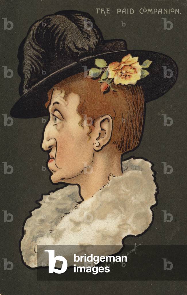 The Paid Companion (colour litho)